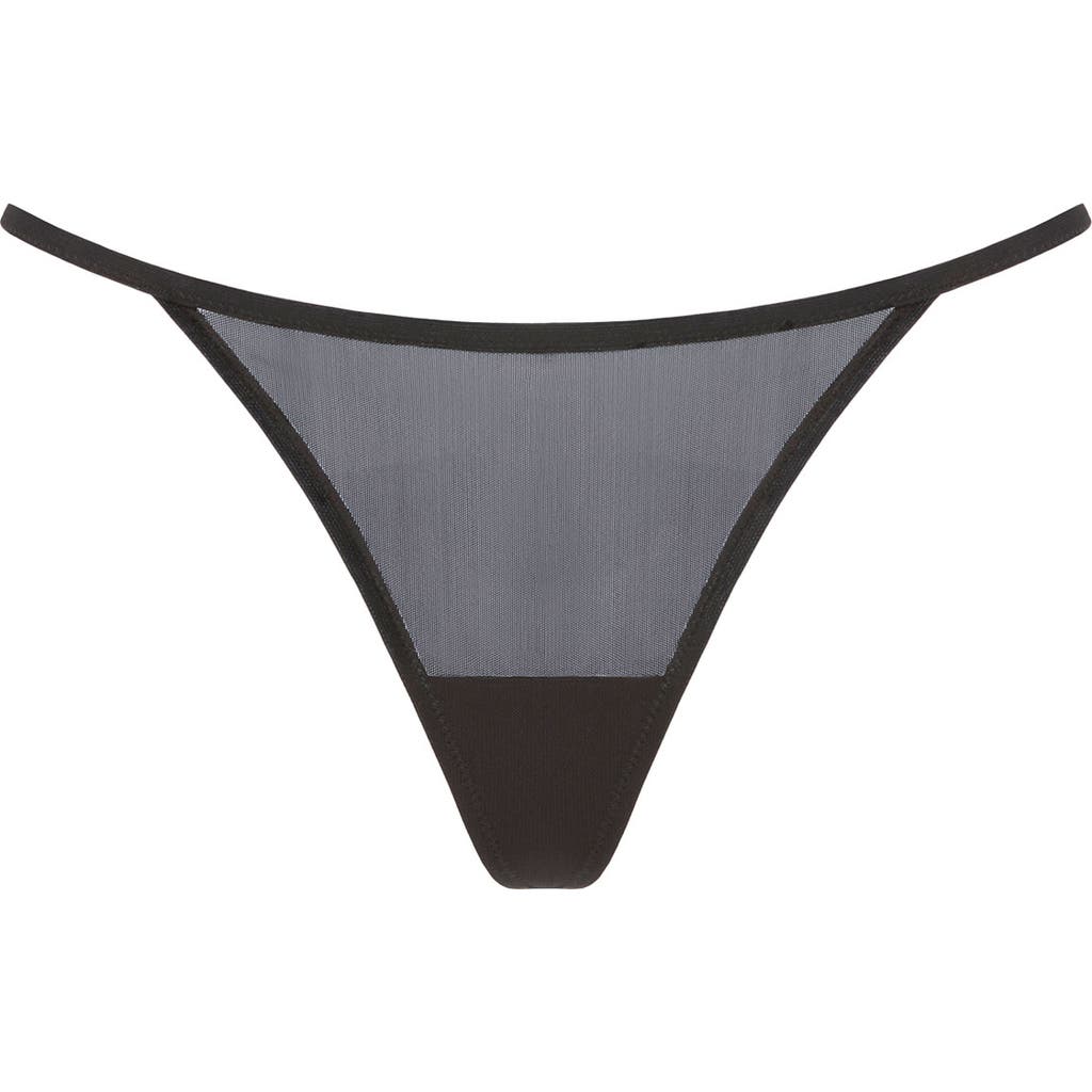 Cuup The String Thong In Black