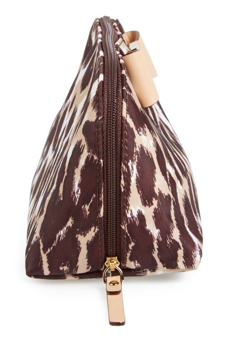 'veranda place - annabella' nylon pouch, Alternate, color, LEOPARD