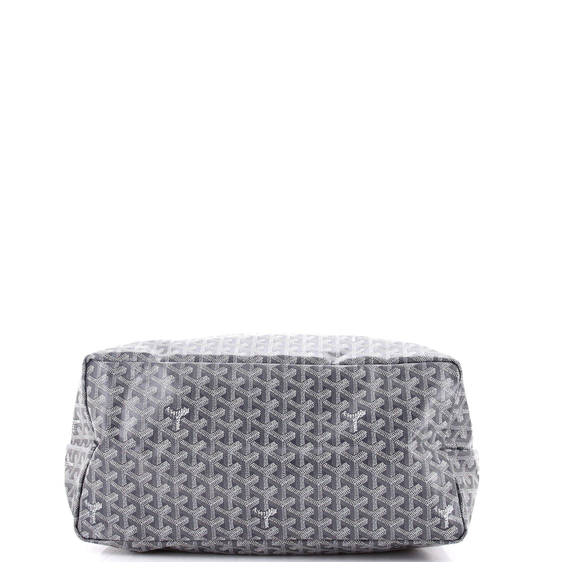 Pre-Owned Goyard Saint Louis Tote Coated Canvas GM, Alternate, color, Gray