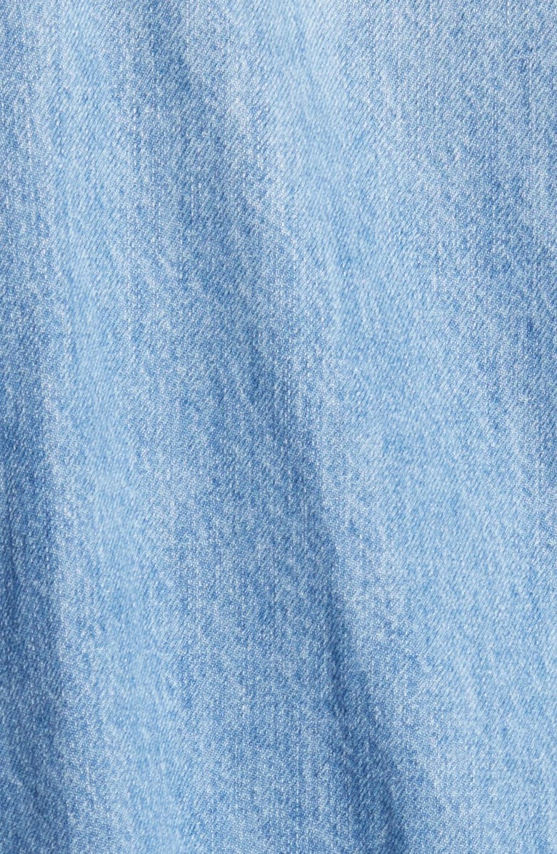 BLANKNYC Oversize Faux Shearling & Denim Jacket, Alternate, color, 