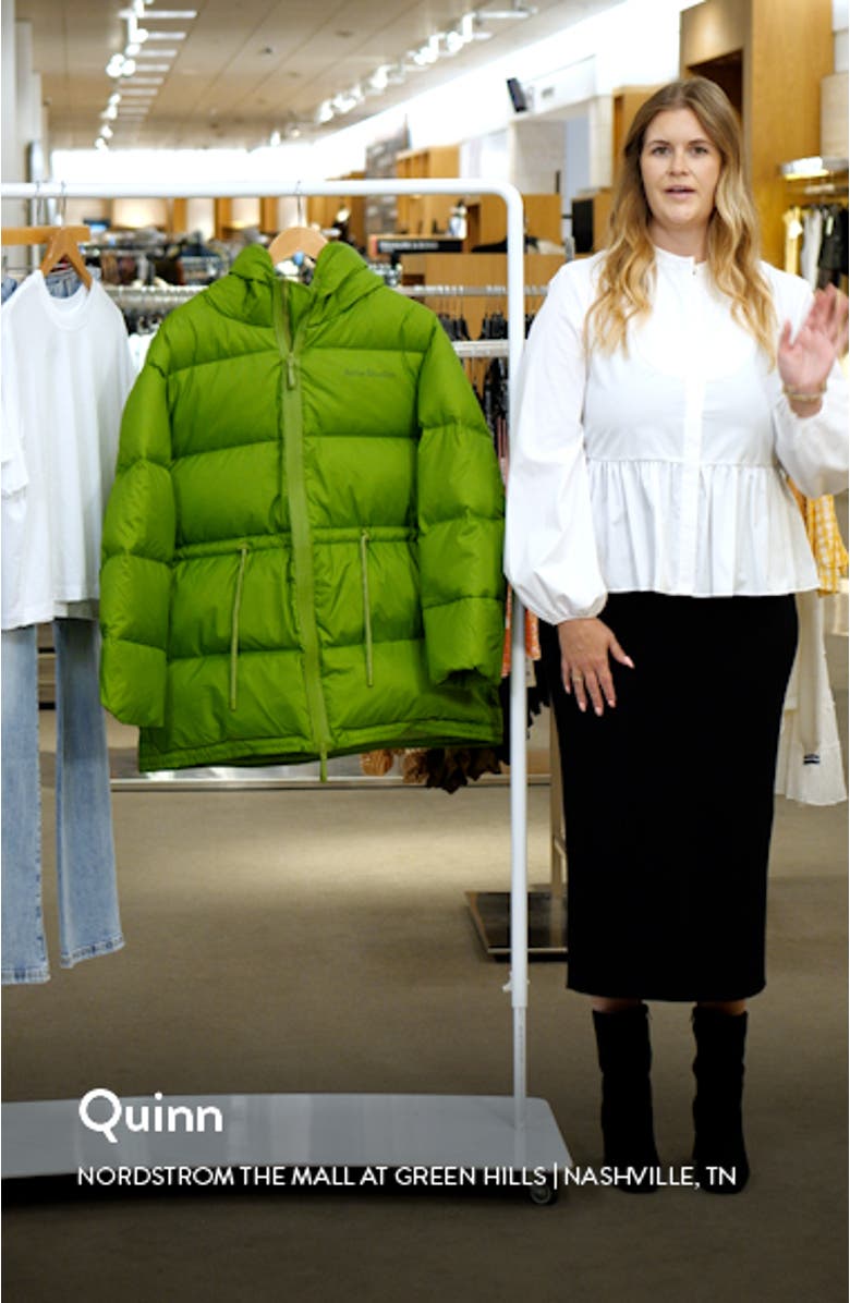 Orsa Recycled Nylon Ripstop Down Puffer Jacket, sales video thumbnail