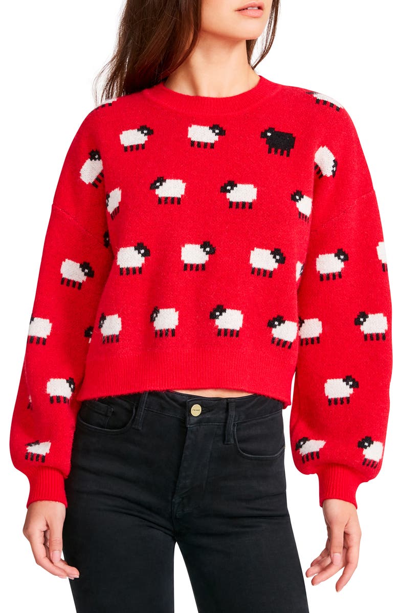 BB Dakota by Steve Madden Sheep Sweater, Main, color, 