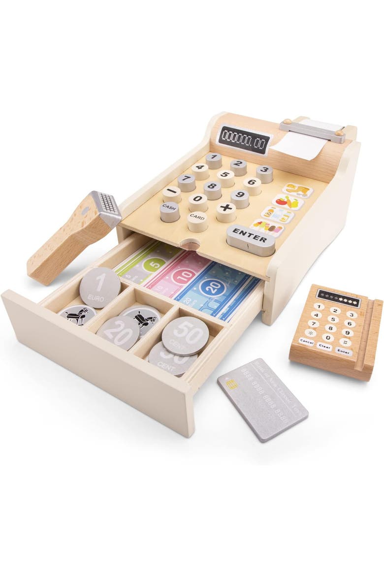 Cash Register, Alternate, color, White