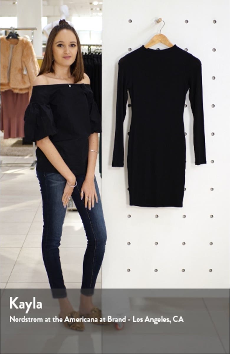 Long Sleeve Minidress, sales video thumbnail