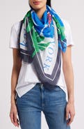Kate Spade New York springtime bloom square scarf