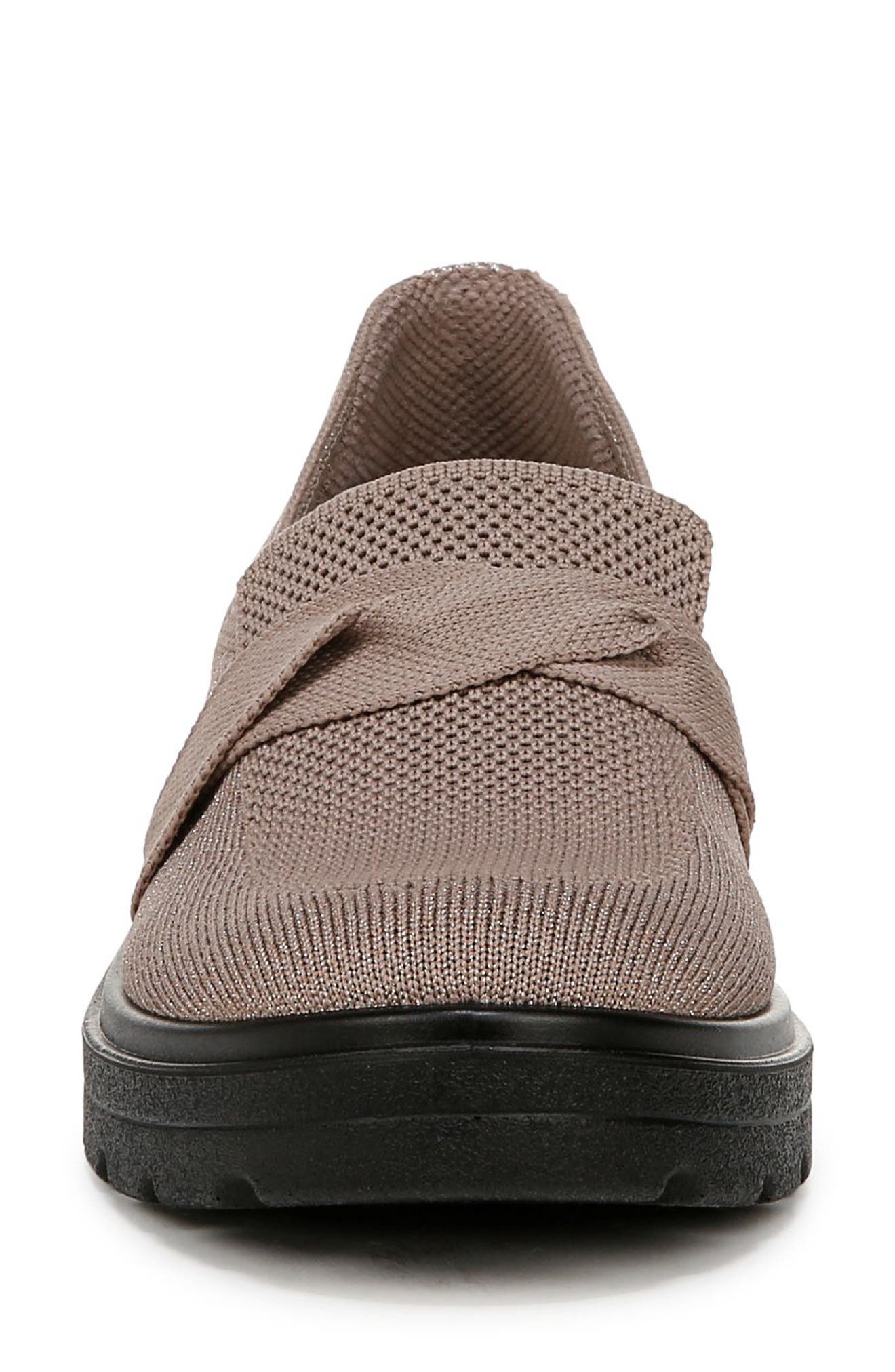 BZees Muse Bow Loafer, Alternate, color, Brown