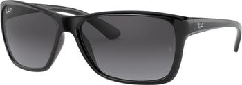 61mm Polarized Gradient Sunglasses