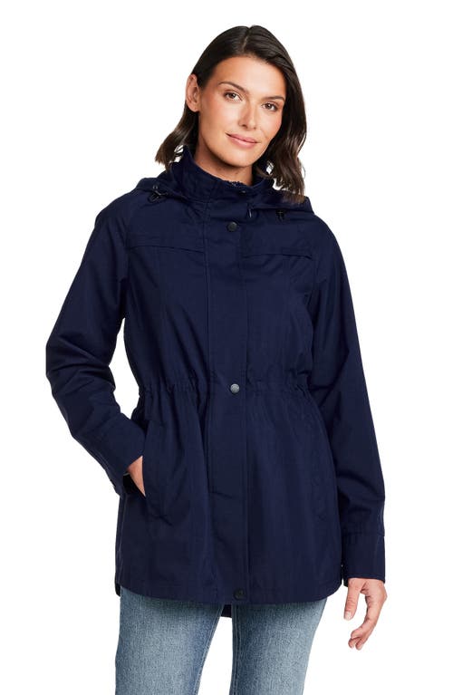 Gallery Water Resistant Packable Jacket In Blue