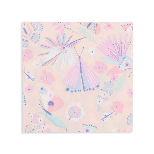 Daydream Society Flutter Large Napkins In Pink