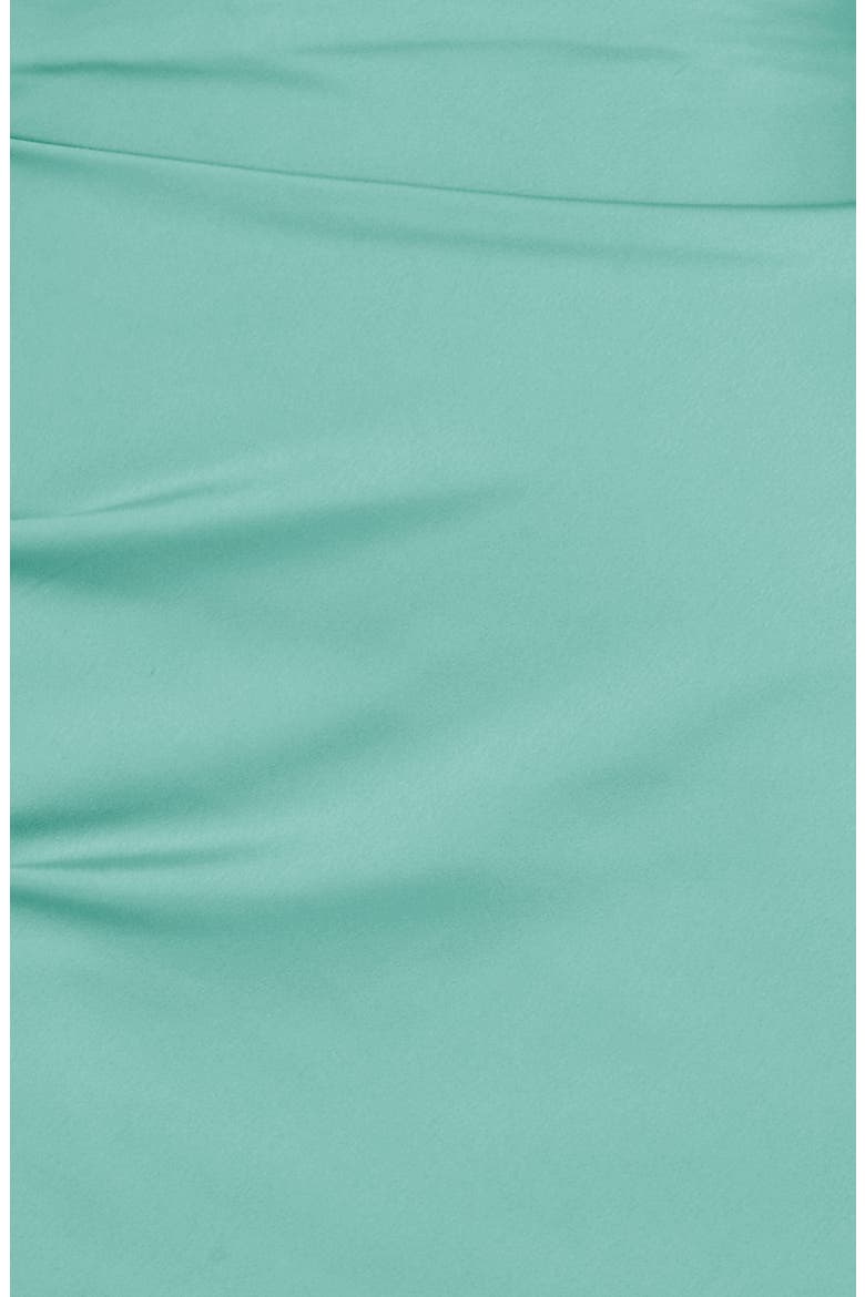 Jasmine Strapless Satin Corset Dress, Alternate, color, JADE