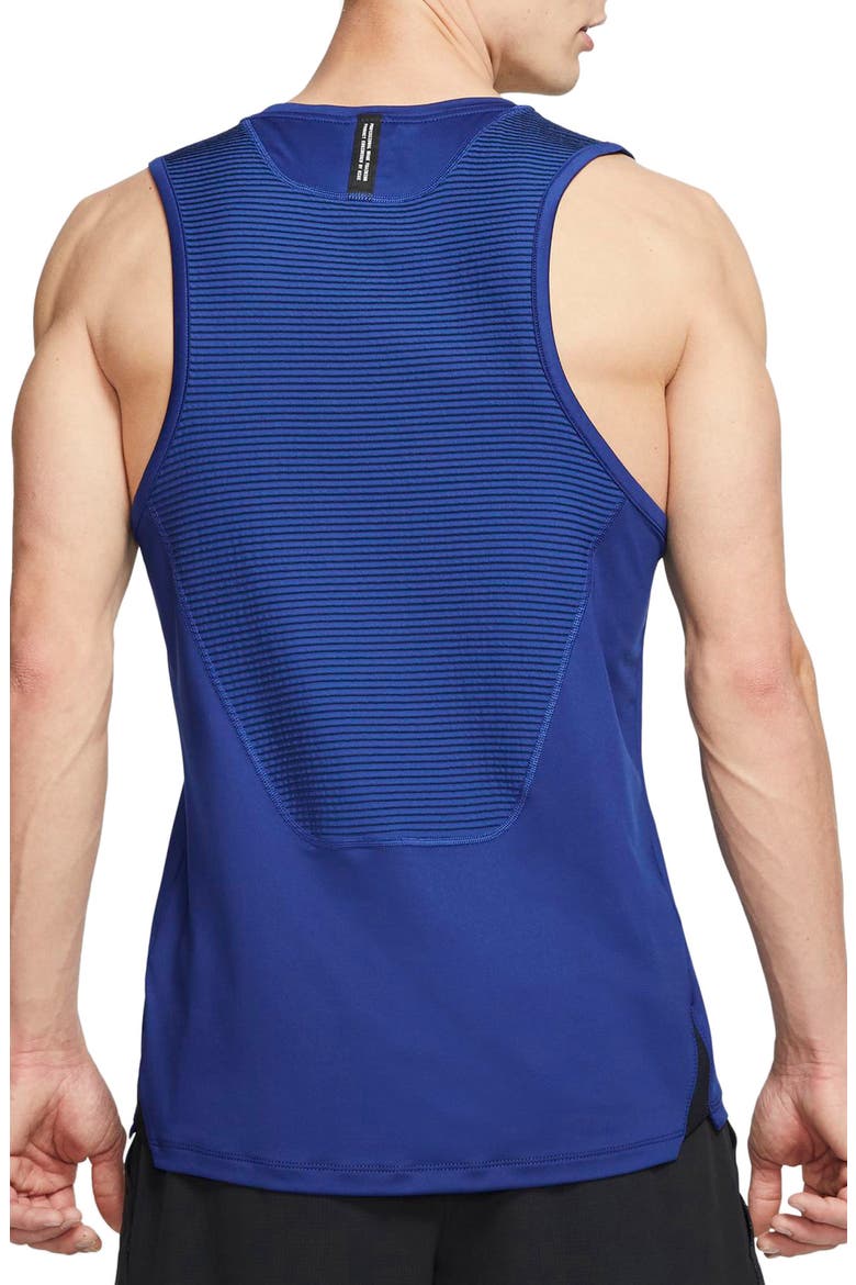 Pro Capsule AeroAdapt Tank, Alternate, color, DEEP ROYAL BLUE/ BLACK