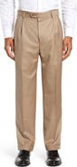 Zanella Bennett Straight Leg Pleated Dress Pants