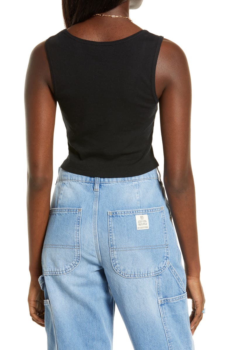 BP. Classic Rib Crop Tank, Alternate, color,