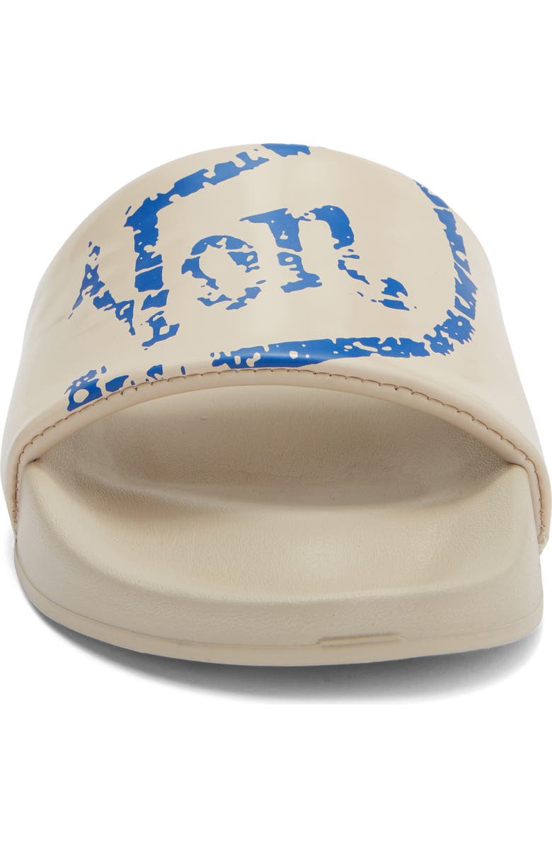 Von Dutch Vandal Slide Sandal, Alternate, color, Cream Blue