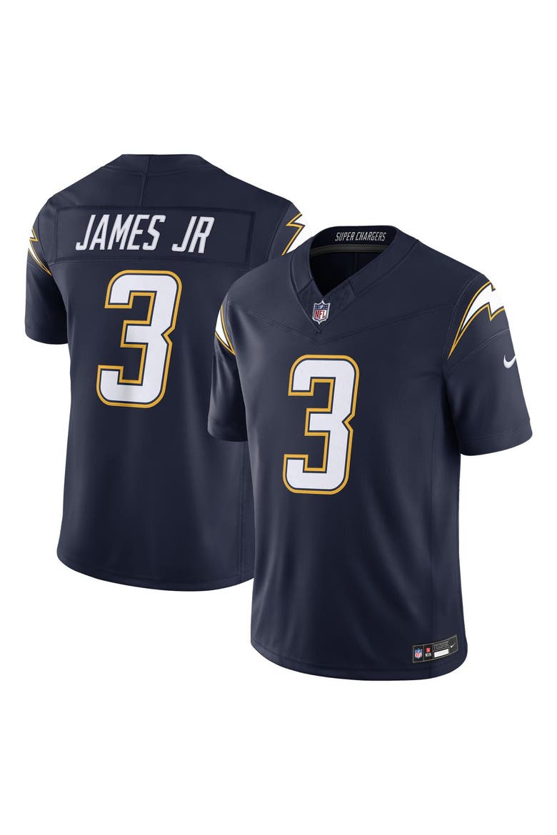 Men's Nike Derwin James Jr. Navy Los Angeles Chargers Alternate Super Chargers Vapor F.U.S.E. Stitched Limited Jersey, Main, color, Navy