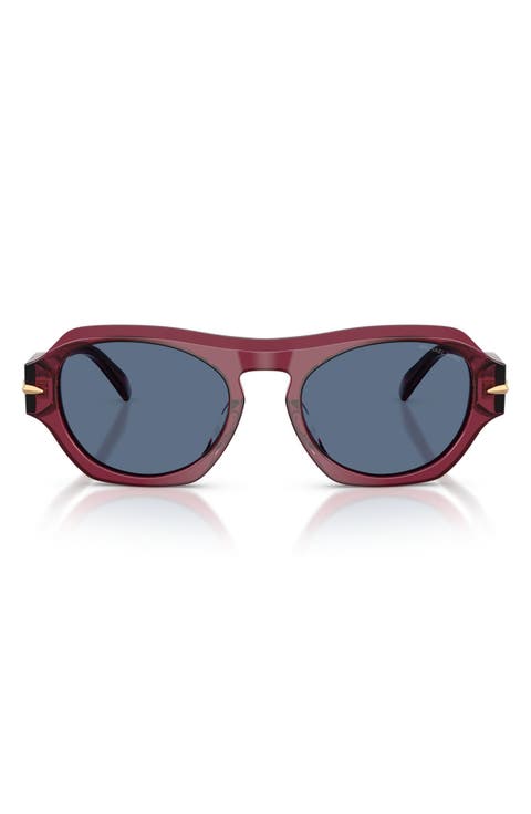 Toronto 52mm Gradient Geometric Sunglasses