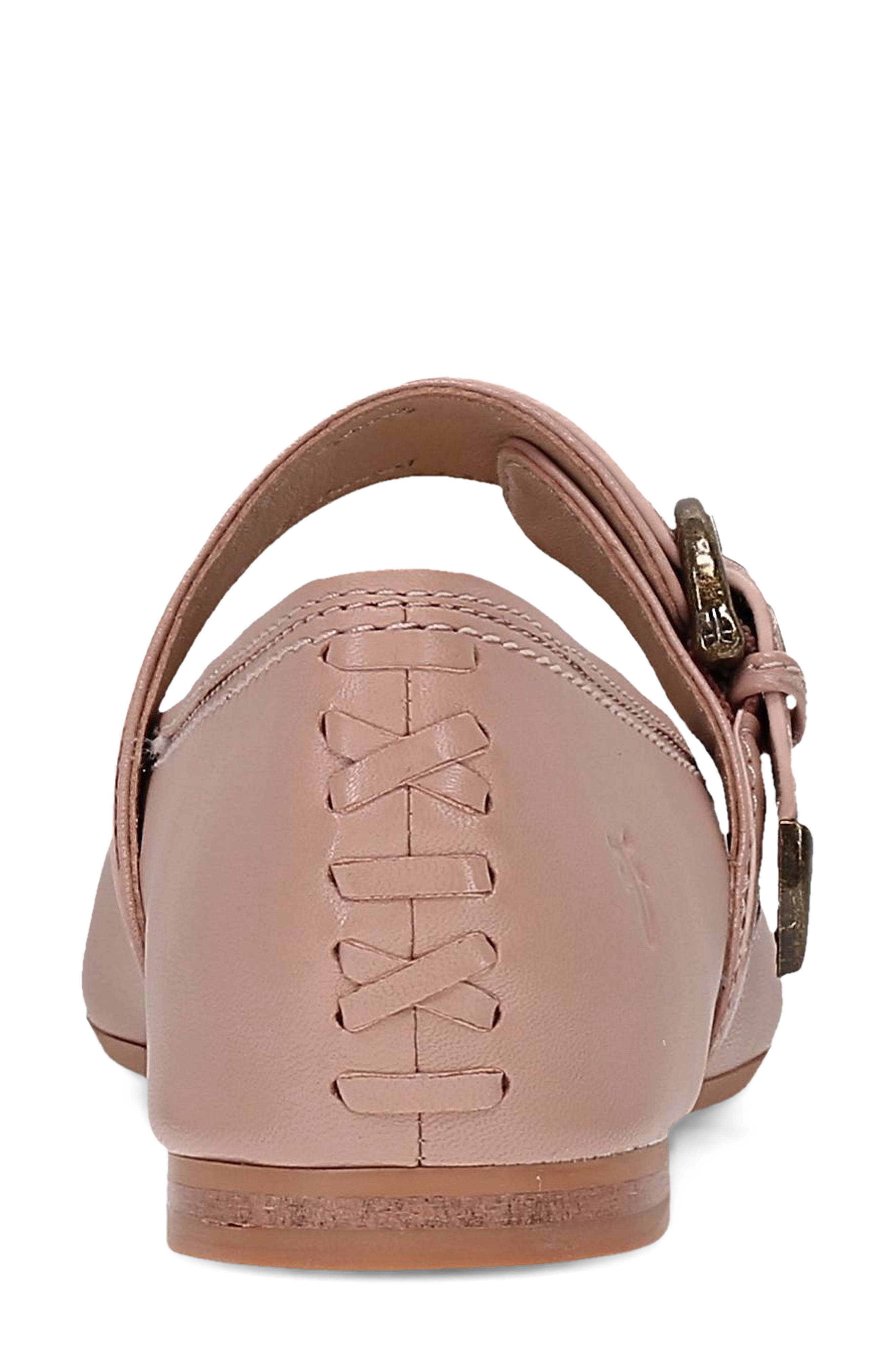 Heather Leather Mary Jane Flat, Alternate, color, ROSA