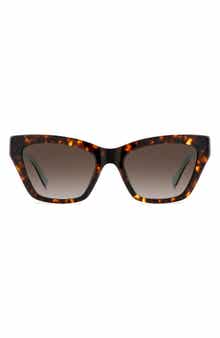 Kate Spade New York fay 54mm gradient cat eye sunglasses