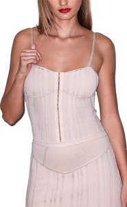 Fleur Du Mal Hook-Up Rib Cami