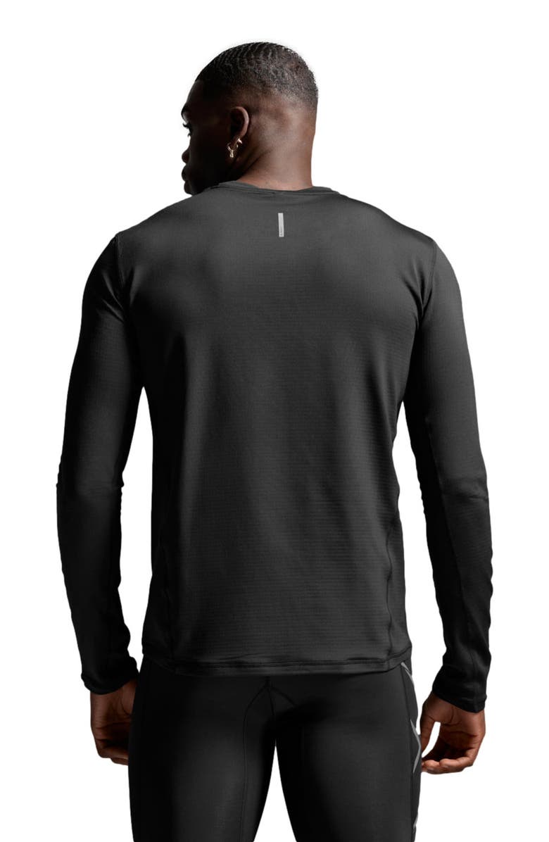 2XU Men
s Ignition Shield Compression Tights, Alternate, color, Black/Silver Reflective