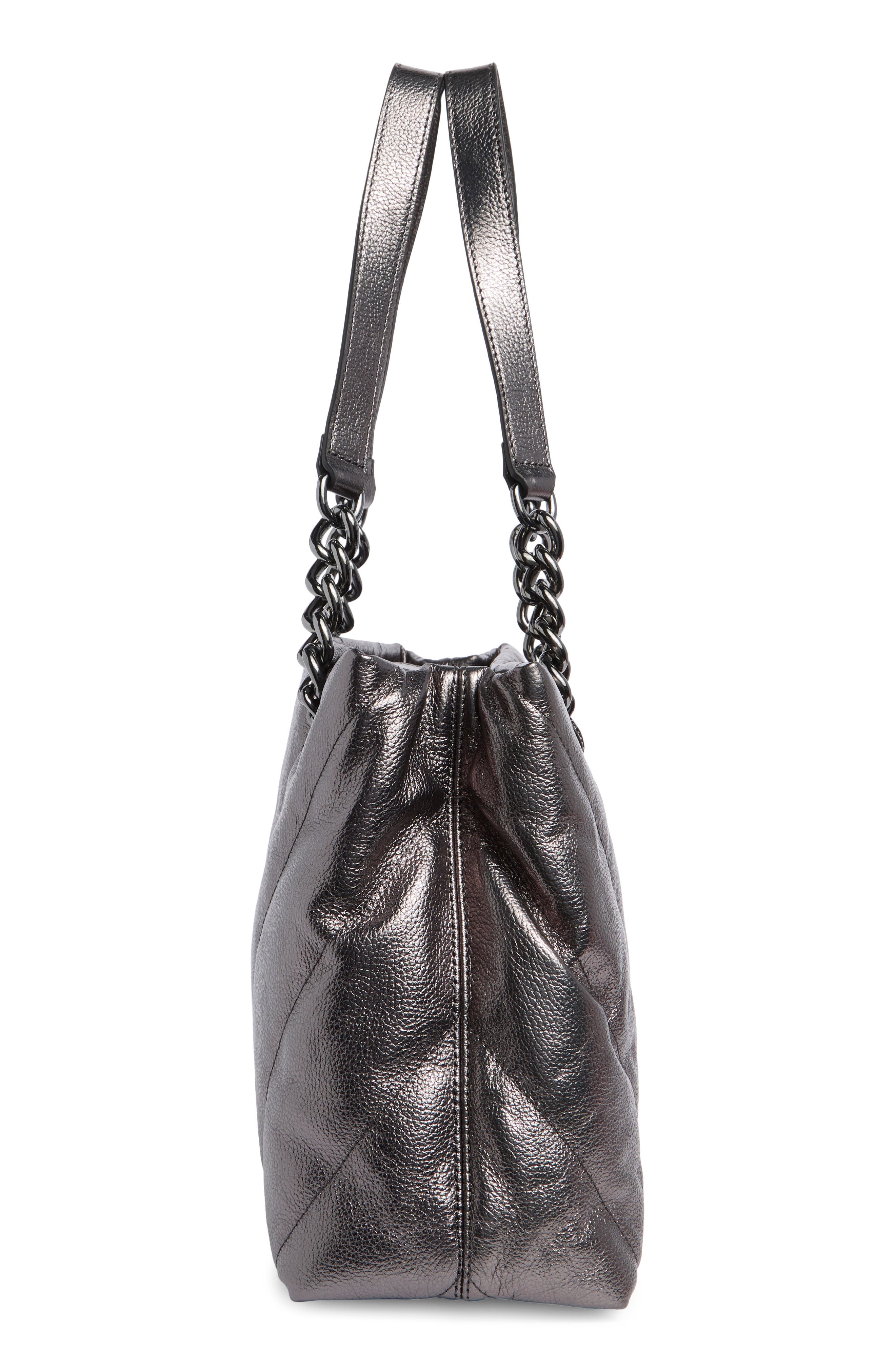 Kurt Geiger London Soho Tote, Alternate, color, Gunmetal