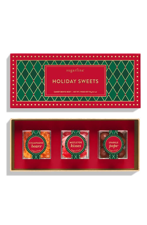 sugarfina Happy Holidays 3-Piece Candy Bento Box 