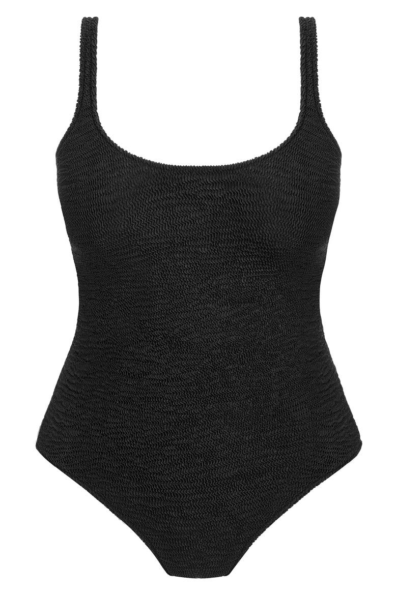 Ibiza Waves Underwire One-Piece Swimsuit, Alternate, color, BLACK
