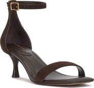 Vince Camuto Vinkely Square Toe Kitten Heel Sandal