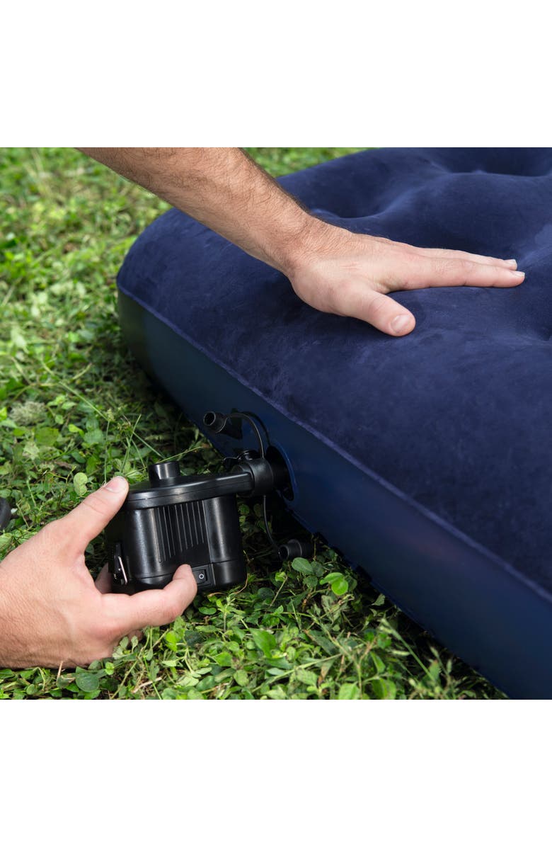 Bestway Flocked Air Mattress Twin, Alternate, color, Multicolored