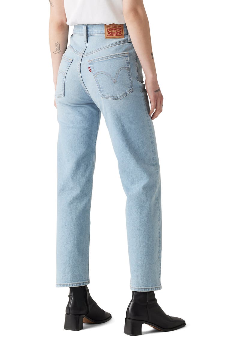Ribcage Ankle Straight Leg Jeans, Alternate, color, ONCE IN AWHILE