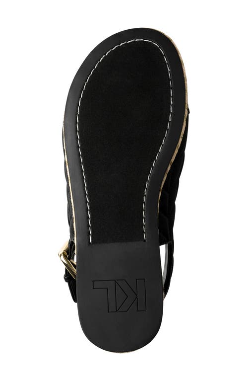 Karl Lagerfeld Paris Charlay Rue Pins Slingback Sandal In Black