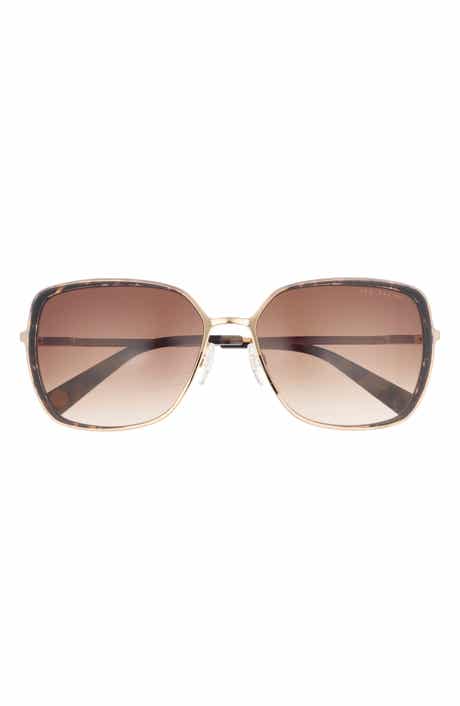 58mm Gradient Square Sunglasses