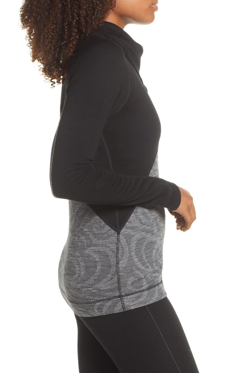 Smartwool Merino 250 Asymmetrical Zip Top, Alternate, color, 