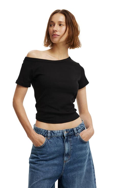 Women's Arlie Asymmetric Short Sleeve