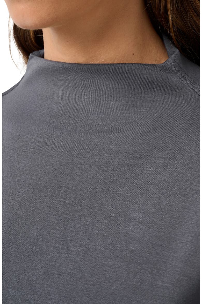 Skyloft Soft Funnel Neck Sweatshirt, Alternate, color, BLACKENED PEARL