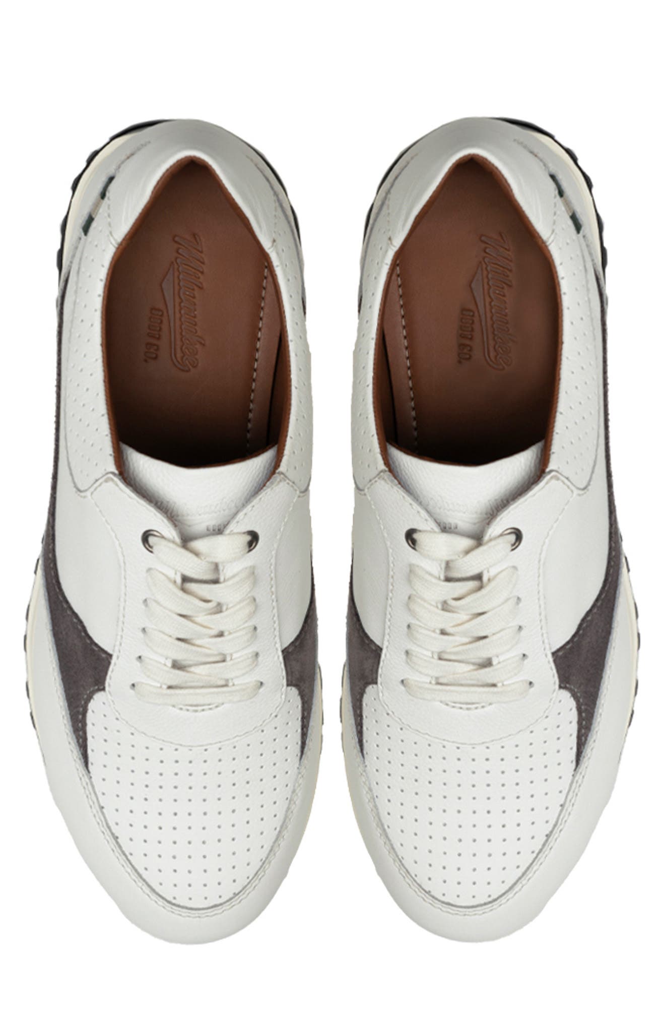 Murray Leather Sneaker, Alternate, color, WHITE MULTI
