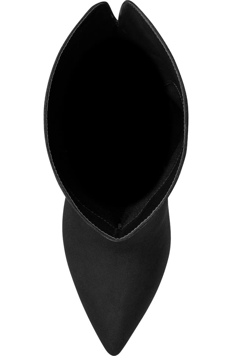 Marc Fisher Pointed Toe Knee High Boot, Alternate, color, Black