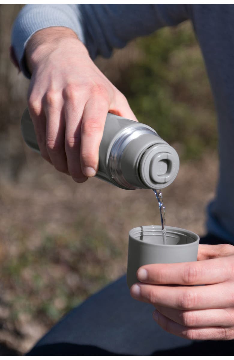 BergHOFF Grey Leo 16.9oz. Stainless Steel Thermos, Alternate, color, Grey