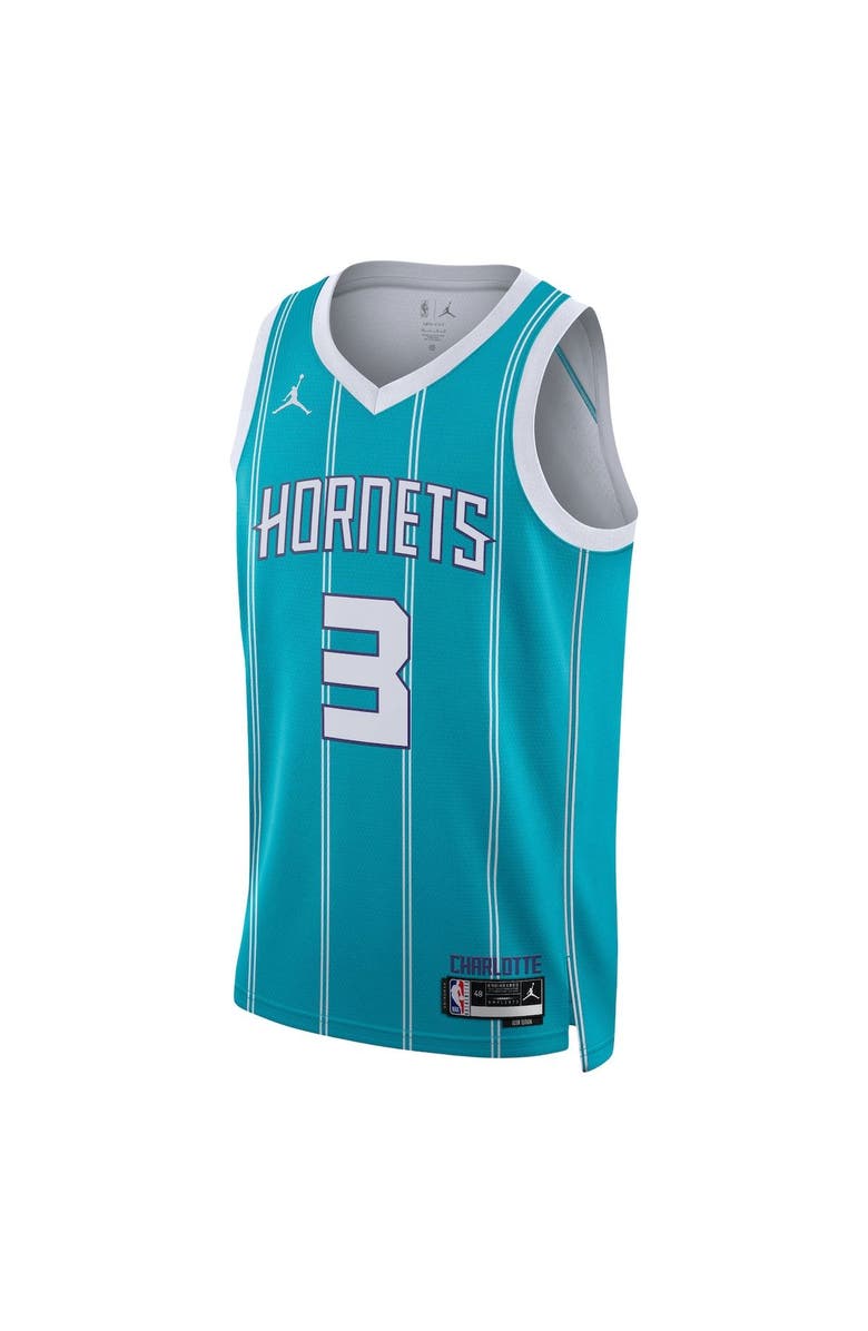 Jordan Brand Unisex Jordan Brand Terry Rozier Teal Charlotte Hornets Swingman Jersey - Icon Edition, Alternate, color, 