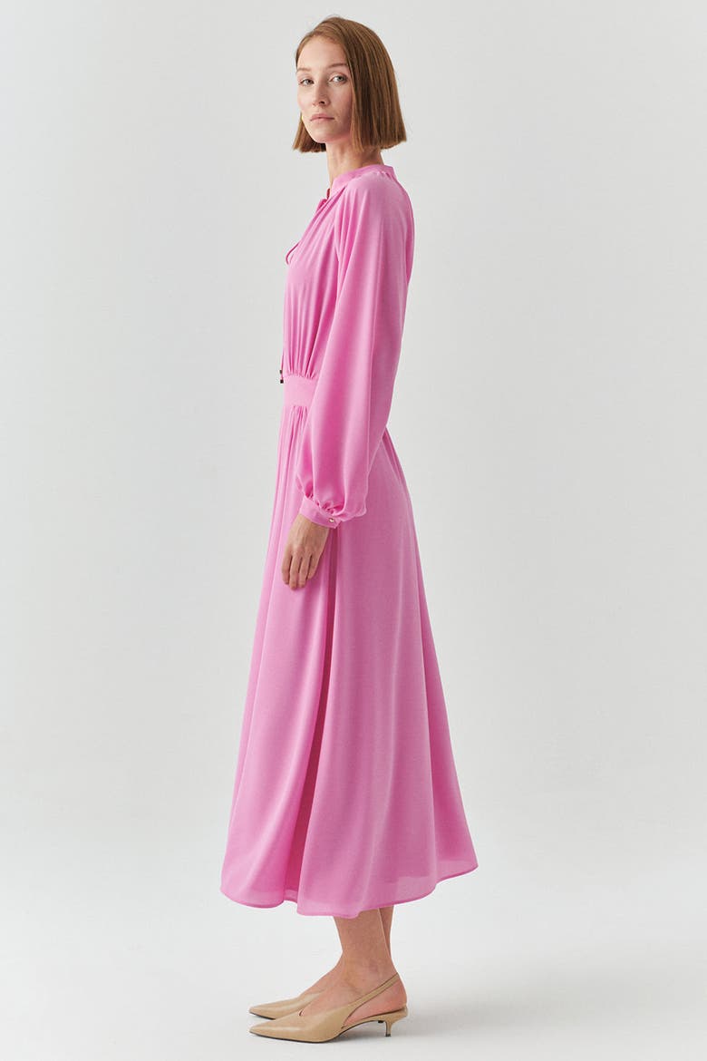 Kairi Chiffon Midi Dress, Alternate, color, LILAC