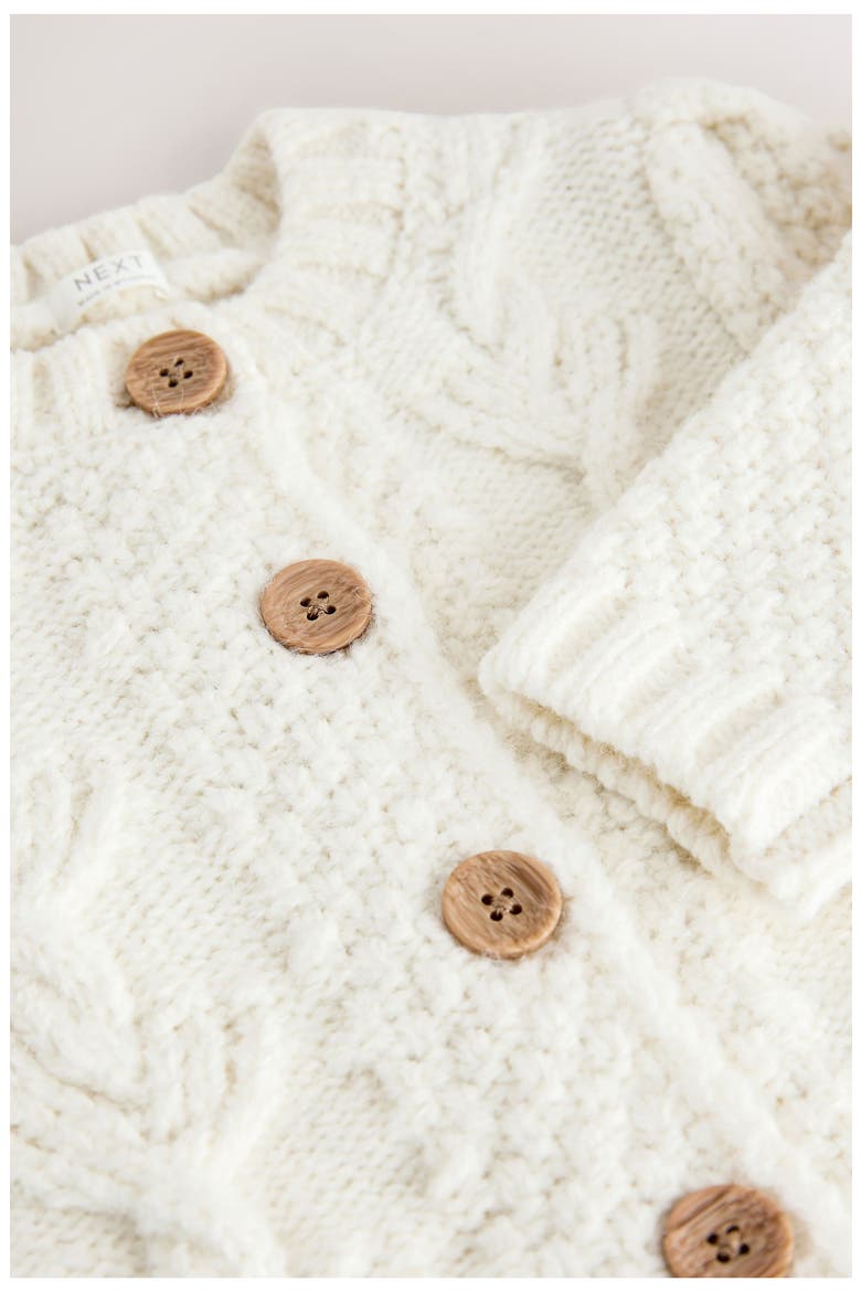 Kids' Chunky Button-Up Cardigan, Alternate, color, NEUTRAL