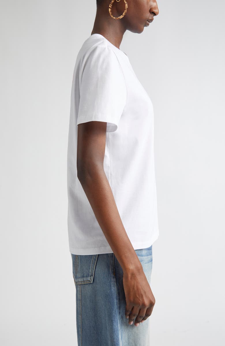 Versace Medusa Cameo Embroidered T-Shirt, Alternate, color, 