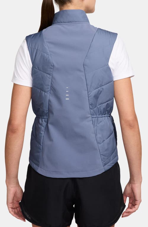 Nike Swift Therma-fit Running Vest In Blue