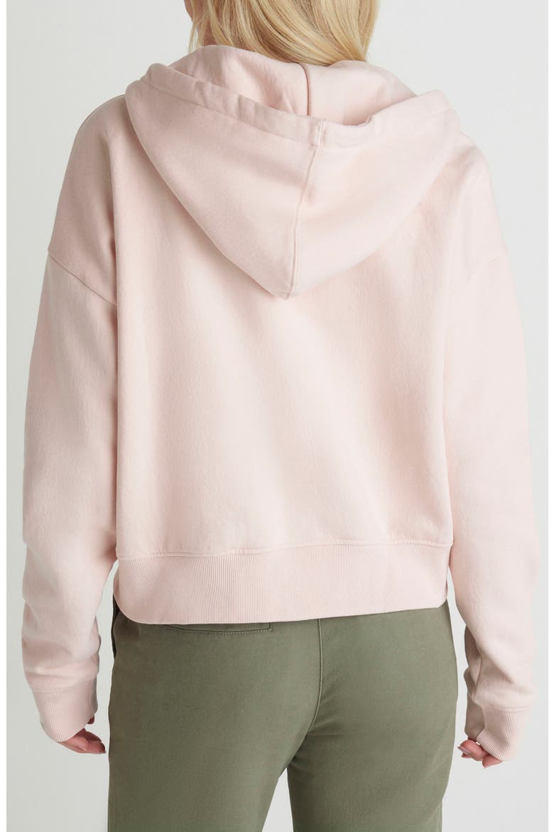 Shell Yeah Cotton Blend Hoodie, Alternate, color, SEASHELL PINK