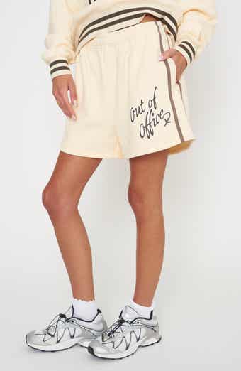 Oversize XXL Out of Office Graphic Sweat Shorts