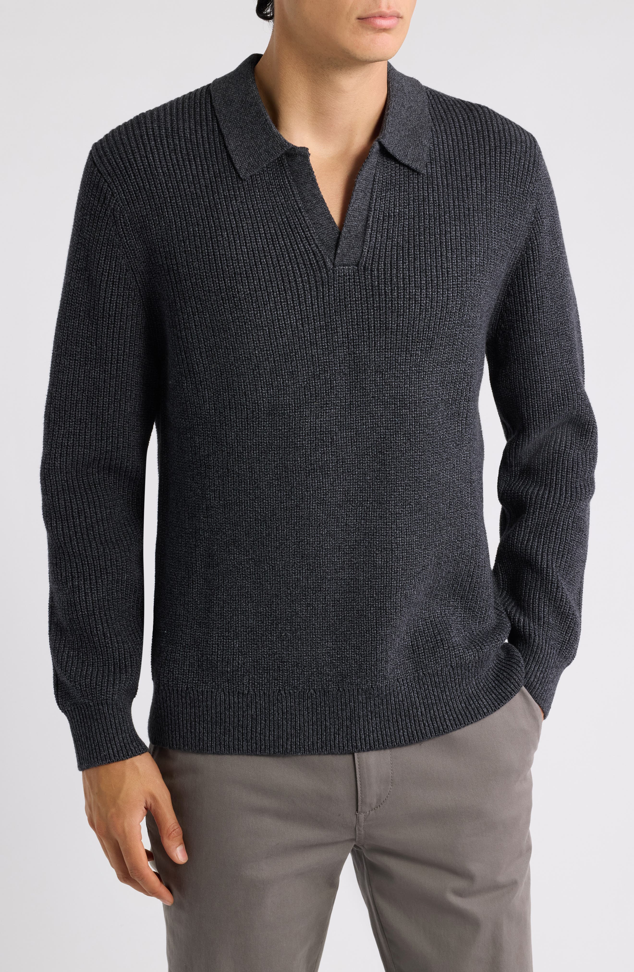 selected CHARCOAL HEATHER