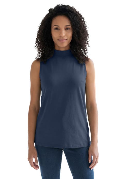 Ultimate Sleeveless Mockneck Tee