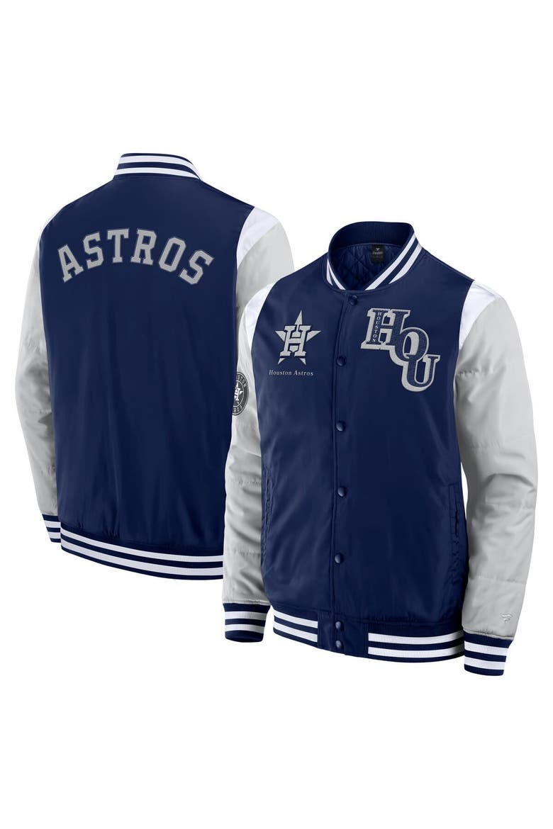 Men's Fanatics  Navy Houston Astros Elements Elite Full-Snap Jacket, Main, color, Navy