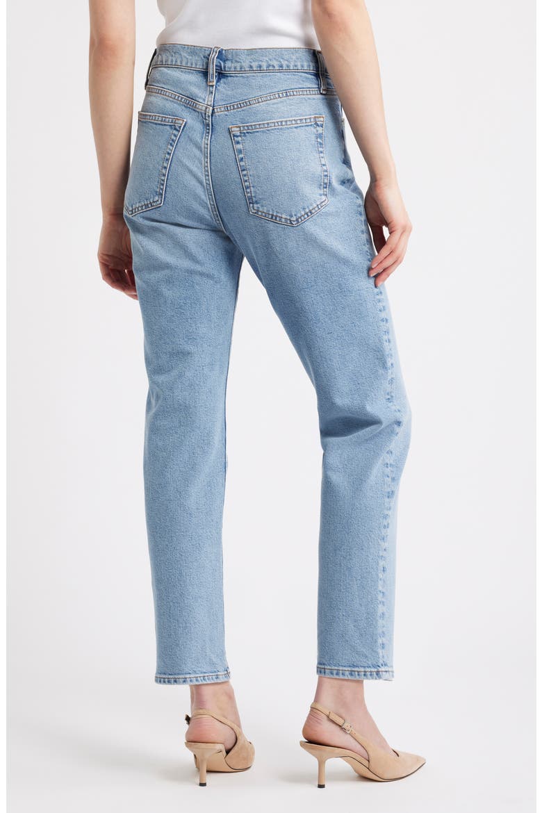 The Borrowed Mid Rise Boyfriend Jeans, Alternate, color, BIRDIE