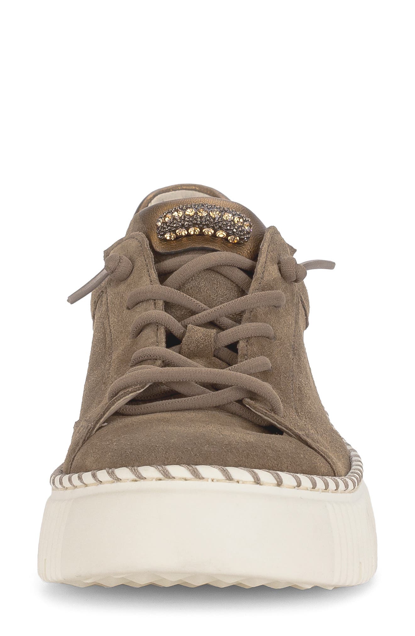 Gabor Platform Sneaker, Alternate, color, Farro